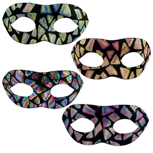 Halloween Half-face Mask Eye Mask Carnival Party Mask Accessories Dance Party bar Performance Half-face Eye Mask Cosplay