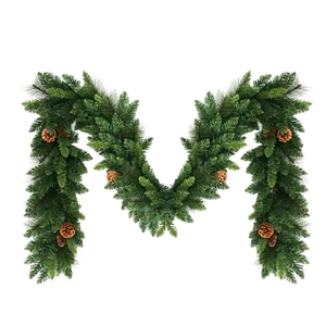 Wholesale Customized Factory Price Christmas Decoration Flower Arch Artificial Christmas Garland&Wreath
