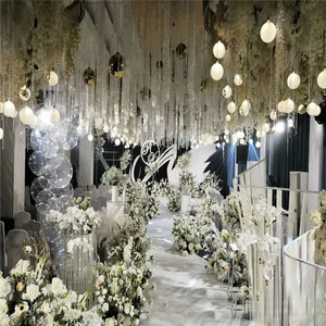 Luxury White Ball Led Lights for Wedding Ceiling Decoration
