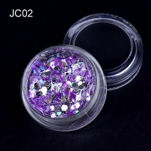 Bulk Candy Color Cosmetic Chunky Glitter Festival Beauty Face Body for Makeup Non-Toxic Eco-Friendly PVC