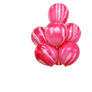 Wedding Baby Shower Graduation Christmas Halloween Festival Birthday Theme Party Decoration 12inch Rainbow Marble Latex Balloons