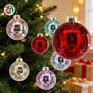 Decorative Ball Set Mirr Ball Christmas Tree Ornament All Kinds of Colors Centerpiece Balls for Decor Christmas Wedding Party