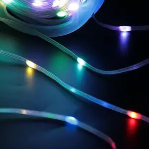 Hot Selling Indoor Outdoor Curtain Home PVC Led Fairy String Lights IP65 Solar Powered 8 Flash Modes Remote Control Wedding Cafe