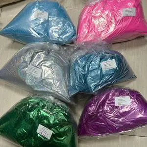 Wholesale Customizable Size Bulk Holographic Extra Fine Glitter Body Face Body Hair Craft Nail Decoration Christmas Glitter