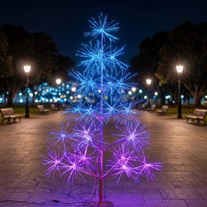 LED Firework Christmas Tree Giant Landscape Lighting Outdoor Wedding & Home Decoration With Multi-Color