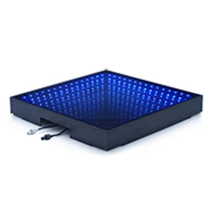 Full-Color Color-Changeable Abyss Mouth LED Rainbow Dance Floor Light For Bar Floor Decoration 50*50*7cm LED Floor Tile