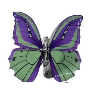 Wedding & Event Acrylic LED Butterfly Stand Decorations Outdoor Shopping Mall Atrium Hanging Motif Light for Decorative Lighting
