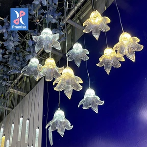 New Arrival Chinese Classic Elegant Artificial LED Ceiling Lights for Wedding and Living Room Decoration