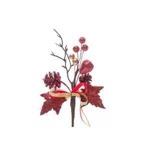 Pick Glitter Rosso 17 cm