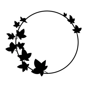 Circle Design Handmade Metal Iron Flower Wreath for Indoor Christmas Festivals and Parties Hanging Decoration Ornaments