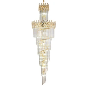 Custom Size Luxury High Quality Battery Powered Iron LED 12W Wedding Chandelier Light for House Use