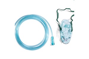 Medical Mask Oxygen Face Mask Single Use Disposable Oxygen Mask For Adult With Tubing