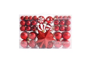 Wholesale Christmas Balls 6cm Christmas Tree Decoration Ornaments for Xmas Tree Holiday Wreath Garland Decor Ornaments