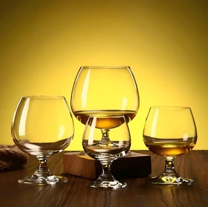 12 oz Eco-Friendly Classic Crystal Glassware Drinking Cups Cognac Wine Whiskey Brandy Barware Party Serving Snifter Glasses Beer
