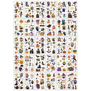 New Style Cartoon Halloween Stickers for Kids - High-End, Cute, Fun & Playful Stickers for Face & Arms