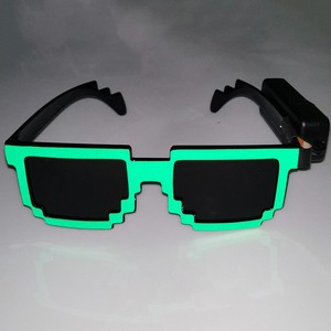 Birthday Decoration Led Pixel Sunglasses Video Game Party Favors Gamer Colorful Party Glasses Birthday Supplies
