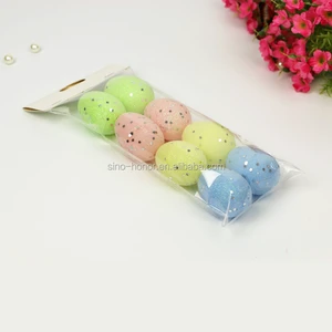 Powder and Sequin Technology Plastic Egg Easter Egg Factory Wholesale