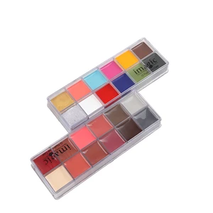 IMAGIC Professional Wholesale Halloween Makeup Kit Natural Non-Toxic Waterproof Face Paint for Kids' Body Painting for Children