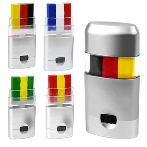 Customized Three-Color Flag Face Painting Eco-friendly Pens Face Paint Festival Party Graffiti Oil for Promotion Event