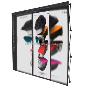 High Quality Custom Oval Pop-up Banner Portable Wedding and Advertising Display Stand Banner