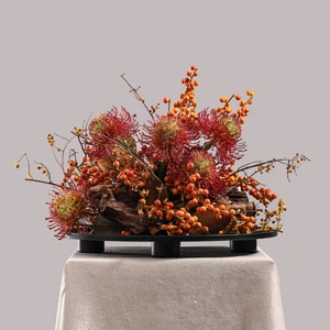 Handmade Artificial Silk Flower Balls Arrangements Wedding Table Centerpiece Decoration Wholesale Wedding Hand Made