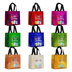 Wholesale Goodie Bags Colorful Gift Bags Kids Birthday Party Souvenirs Gift Bags