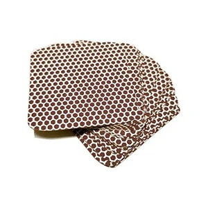 Custom Rounded Square Match Strikers Pack Of 10 Honeycomb Pattern With 1 Inch 1.5 Inch 2 Inch Match Strike Paper
