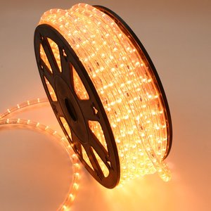 Flexible LED Rope Lights Waterproof RGB Warm White Outdoor Decorative Lighting for Christmas Wedding Garden Party