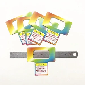 Modern Festival Paper Rainbow 3D Diffraction Fireworks Special Effect Diffractive Glasses with Die Cutting Printing