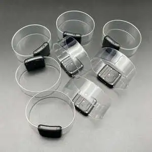 Magnetic Luminescent Plastic Digital Printing Flash Wristband Bar and Festival Party Decoration Small Gifts