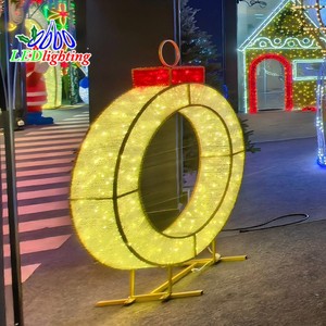 Outdoor IP65 Waterproof LED 3D Motif Christmas Decorative Lighting Premium Indoor/Outdoor Christmas Lights