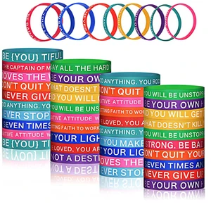 Cheap New Bracelets Silicone Wrist Bands Wristband Bracelets For Festival Custom Logo Silicone Bracelet Unisex BANGLES Silicon