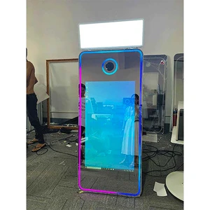 Slim Mirror Photo Booth With Props Free Accessories Photo Booth Wedding Mirror 2023
