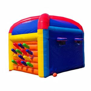 Inflatable Carnival Sports Game Combo | Inflatable Basketball Game, Hoopla Toss & Dartboard for Parties & Rentals