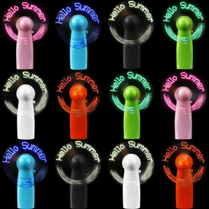 New Product Ideas 2026 Quinceanera Party Favors for Guests Novelty Glowing Message Fan