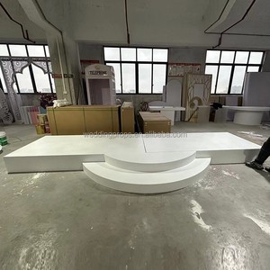 Event Wedding Decor Dance Floor Stage Wedding Backdrop Decoration Party Stage Platform Acrylic Stage