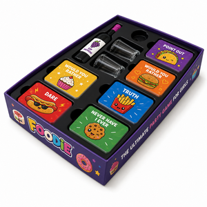 Custom Party Card Board Game Printing with Full Set Cards Dice Tokens Game Box OEM