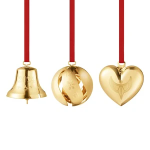 New Arrival Customised Ramadan Christmas Tree Stand Accessories Handmade Eco-Friendly Durable Metal Hanging Xmas Ornament