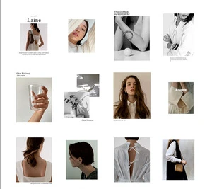 Wind Magazine Cover Series Card Set Photo Props Wall Decoration Postcard Photography Shooting Paper & Paperboard KJM Brand