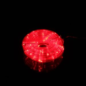 IP68 Waterproof RGB LED Christmas Lights Solar Powered Plastic String Trampoline Ropes For Outdoor Garden Decorations