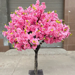 Table Centerpieces Backdrop Decoration Customized Pink Artifcia Cherry Blossom Tree Sakura Outdoor Indoor Flower Tree