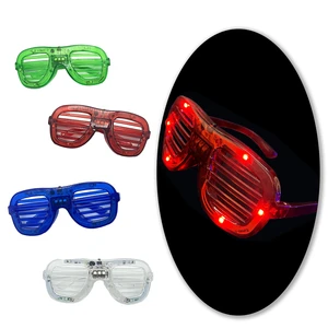 Shine Party Light Glasses Multiple Colors Plastic Novelty Toys Z Generation Music Festival Gathering