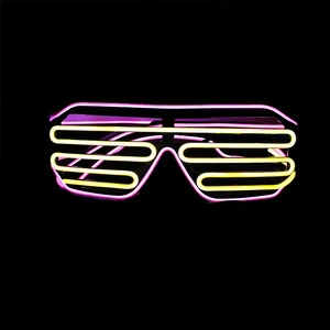 Best Hot Sale Plastic LED Light-Up Glasses for Halloween Christmas Easter Parties-Novelty Style New Arrivals