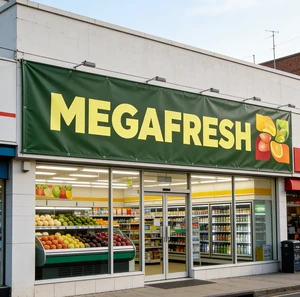Custom Eco-Friendly Durable Waterproof UV Resistant Portable Lightweight Vinyl/PVC Banner for Store Awning and Outdoor Use