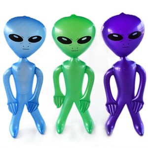 新奇玩具派对装饰充气外星人