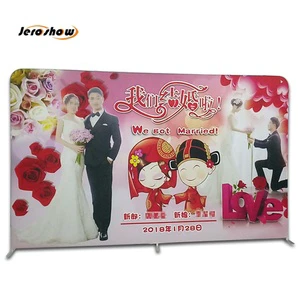 Wholesale Easy Installation Aluminum Alloy Backdrop Pipe and Drape Wedding Backdrop Stand for Wedding