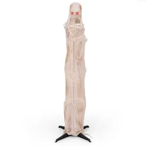 6FT Halloween Decorations with LED Glowing Red Eyes