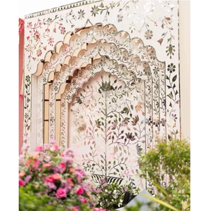 High Quality Wedding Stage Platform with Custom Backdrop Elegant Decor for Marriage Ceremony Event