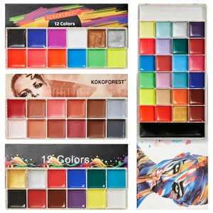 Children's Face Painting Pigments 20 Colors Oil-Based Water-Soluble Stage Makeup Cross-Border Stock