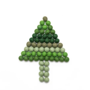 WhimsiColor Bliss Best Himalaya Handcrafted Vibrant Wool Felt Color Balls Customized Color Holiday Outdoor DIY Supplies Ramadan